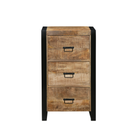 Mangohouten Dressoir Britt 55 cm 3 lades