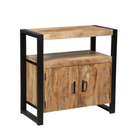 Mangohouten Dressoir Britt 80 cm 2 deuren