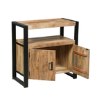 Mangohouten Dressoir Britt 80 cm 2 deuren