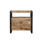Mangohouten Dressoir Britt 80 cm 2 lades