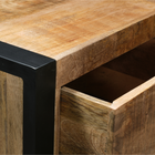 Mangohouten Dressoir Britt 55 cm 3 lades
