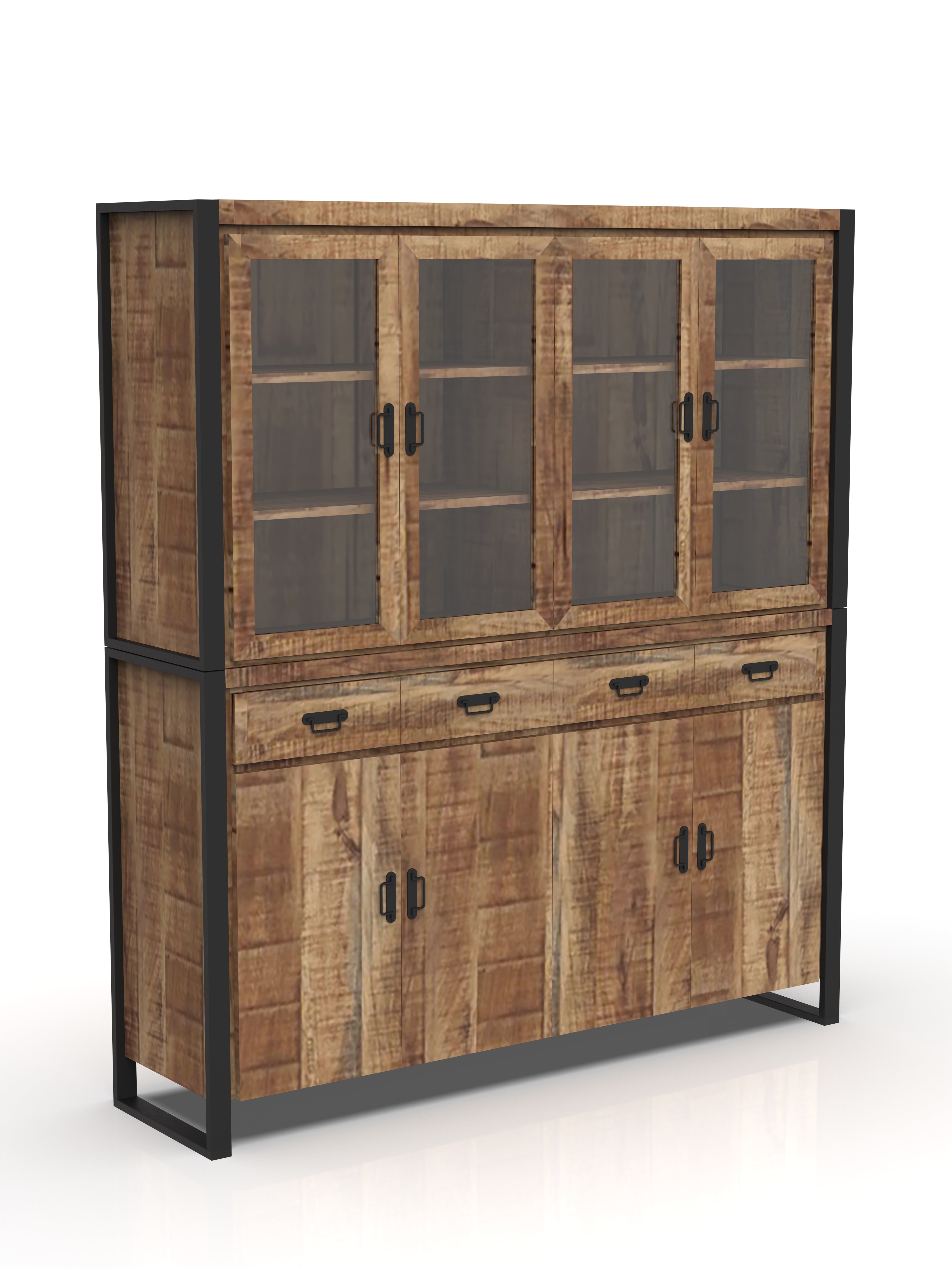 Mangohouten Buffetkast Britt 190 cm