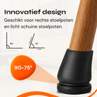 Zwarte stoelpootdop