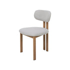 Eikenhouten eetkamerstoel Sabina beige