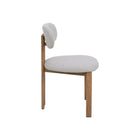 Eikenhouten eetkamerstoel Sabina beige