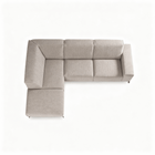 4-zits hoekbank Brooklyn beige