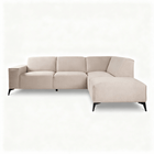 4-zits hoekbank beige