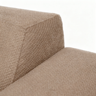Hoekbank links taupe