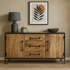 Mangohouten Dressoir 150 cm