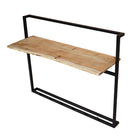 Kapstok mangohout met zwart frame