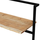 Kapstok mangohout met zwart frame