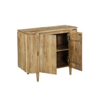 Mangohouten dressoir lichtbruin