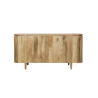 Mangohouten dressoir lichtbruin