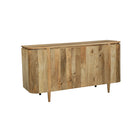 Mangohouten dressoir lichtbruin