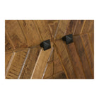 wandkast 90 cm breed met speels patroon van mangohout