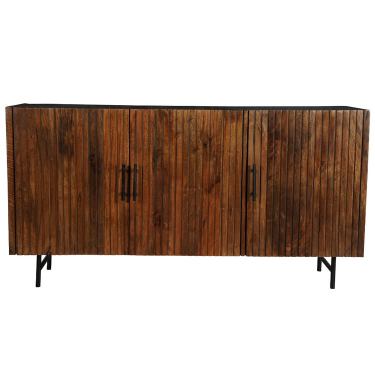 Mangohouten Dressoir Rosa 145 cm