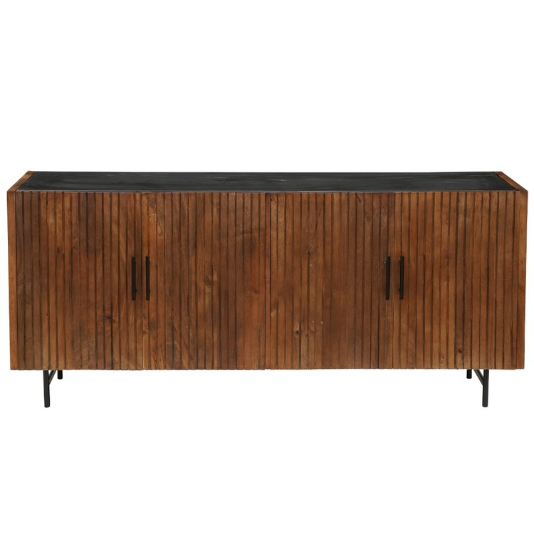 Mangohouten Dressoir Rosa 175 cm