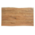 Acaciahouten Eettafel Rechthoek Edge 160x90 cm