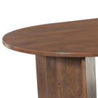 Walnoot eettafel mangohout