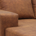 4-zits hoekbank Santiago cognac