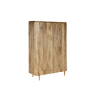 Mangohouten kast lichtbruin