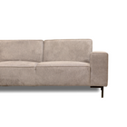 beige hoekbank links 4 zits