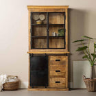 Mangohouten buffetkast 100 cm breed