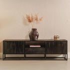 Mangohouten TV Meubel 165 cm