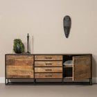 Mangohouten Dressoir 210 cm