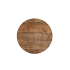 Ronde eettafel mangohout