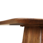 Vierkante eettafel mangohout