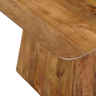 Vierkante eettafel mangohout