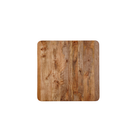 Vierkante eettafel mangohout