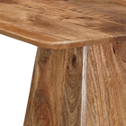 Vierkante eettafel mangohout