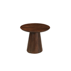 Ronde salontafel mangohout bruin