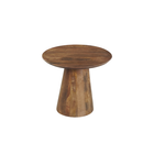 Ronde salontafel mangohout