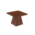 Vierkante salontafel mangohout bruin