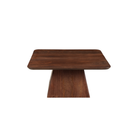 Vierkante salontafel mangohout bruin