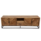 Mangohouten TV Meubel Sabia 200 cm met 1 lade