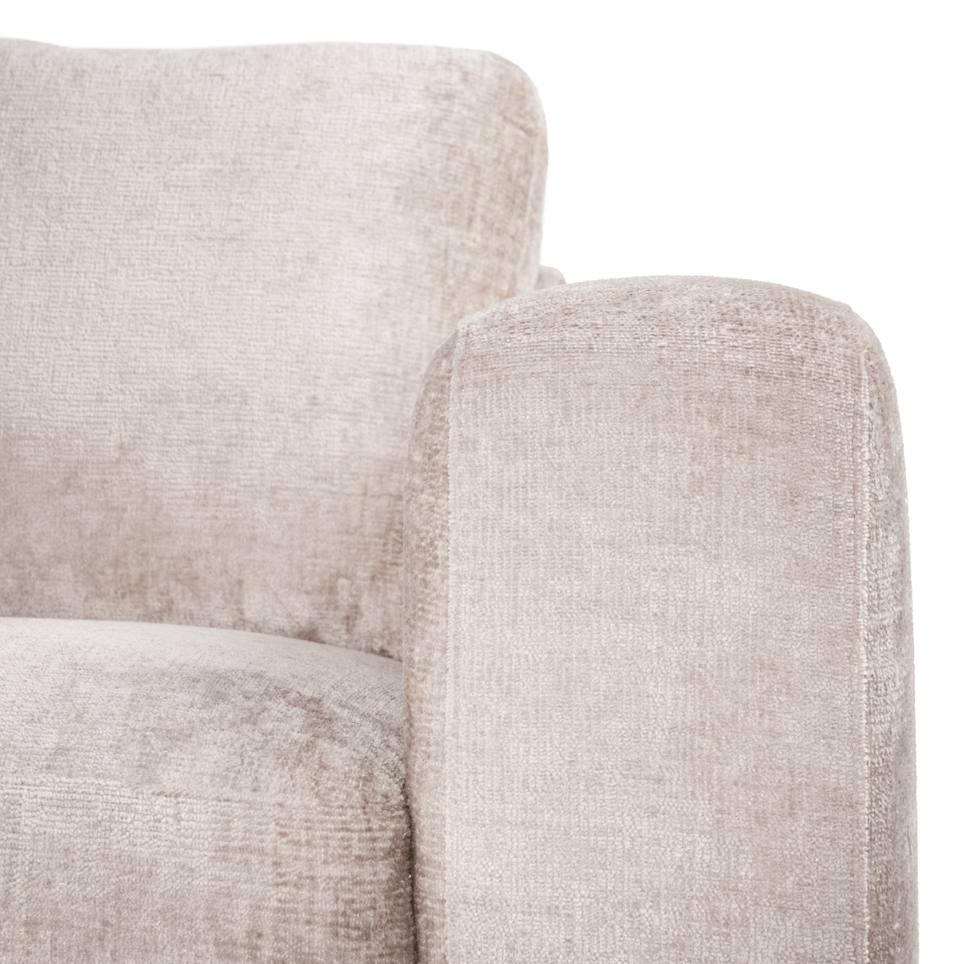 Hoekbank Rosalie 4-zits Links Champagne