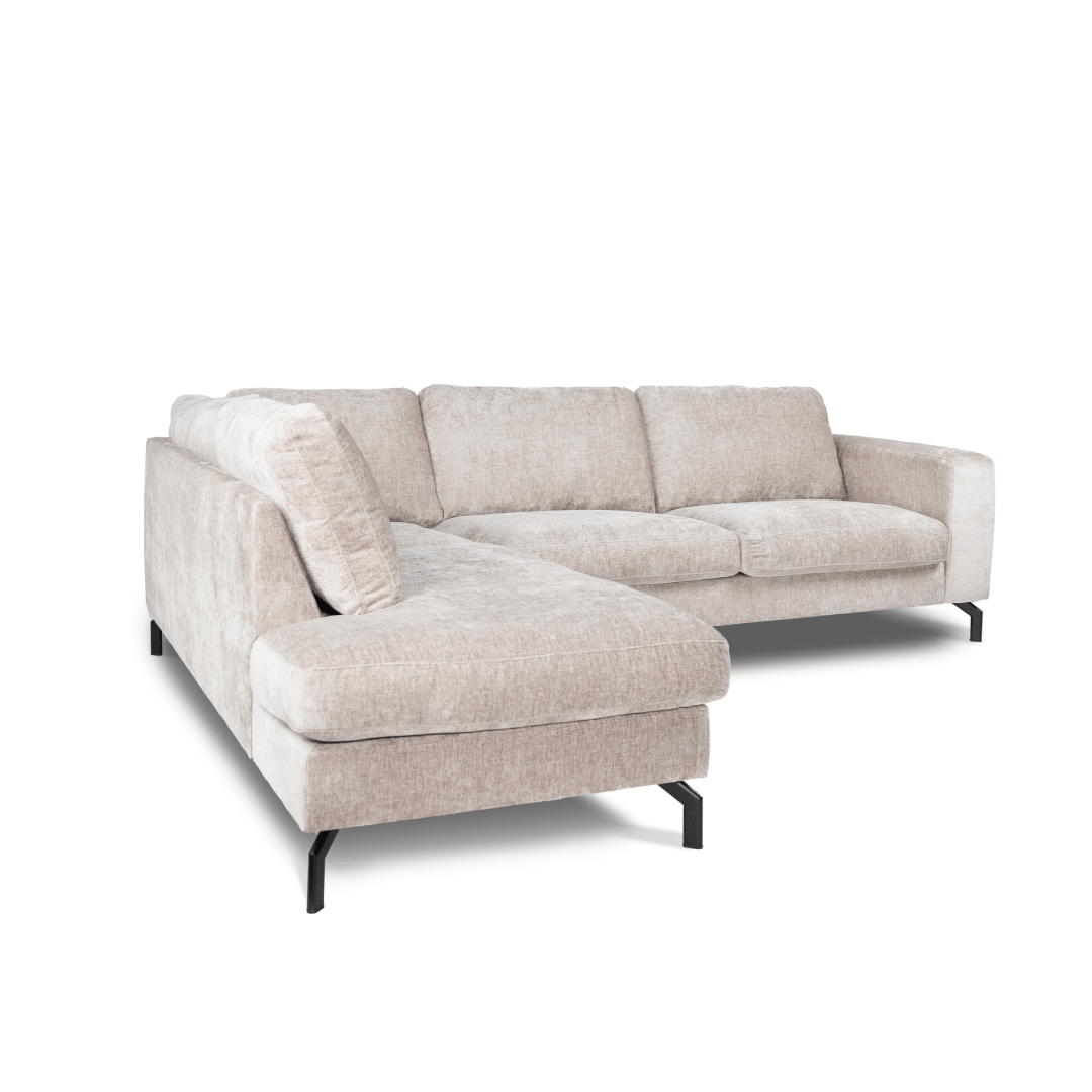 Hoekbank Rosalie 4-zits Links Champagne