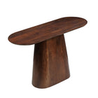 Mangohouten sidetable Bruin 120 cm