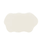 Organische beige salontafel van microcement