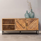 Mangohouten TV Meubel 140 cm