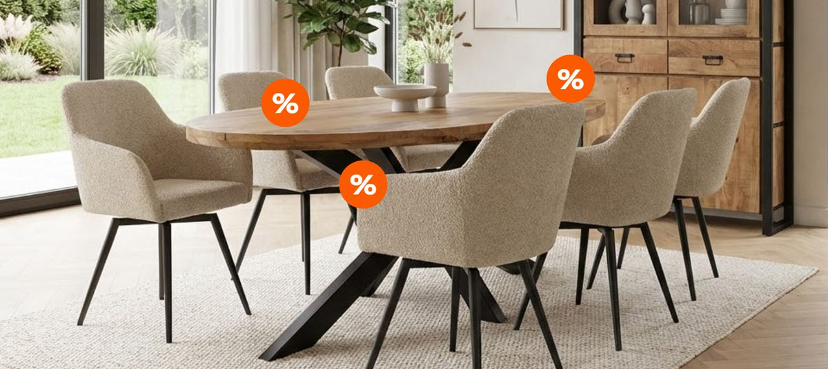 Super Sale bij De Meubel ImporteurTopkwaliteit meubelen voor de laagste prijs