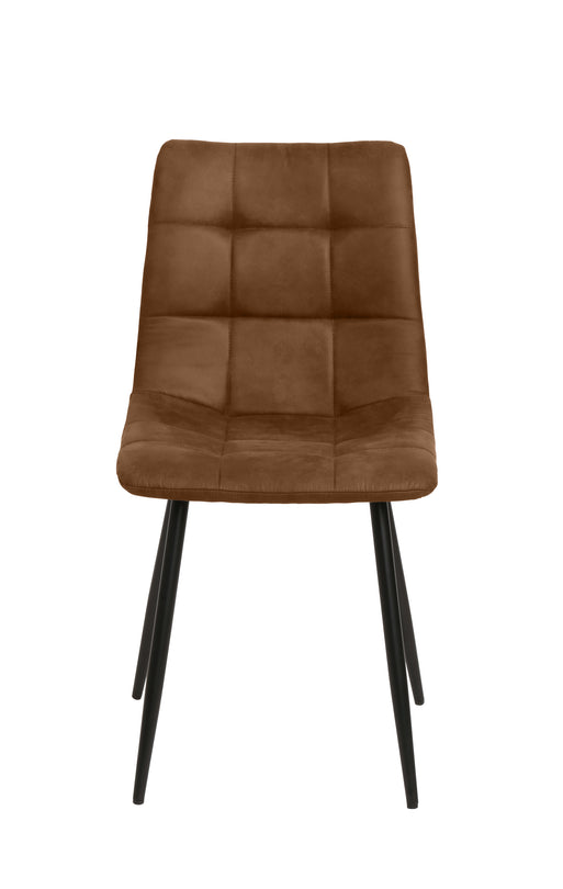 Eettafelstoel Trondheim Bruin Microvezel