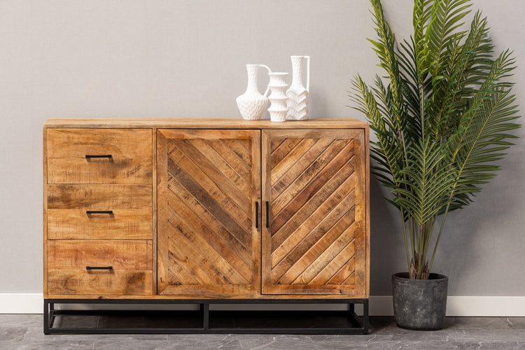 Mangohouten Dressoir Sabia 140 cm