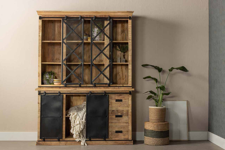 Mangohouten Buffetkast Milan 190 cm X
