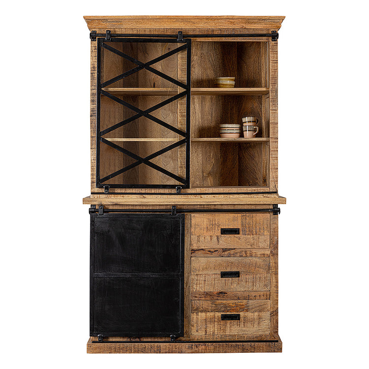 Mangohouten Buffetkast Milan 100 cm X