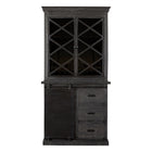 buffetkast van zwart mangohout 100 cm breed